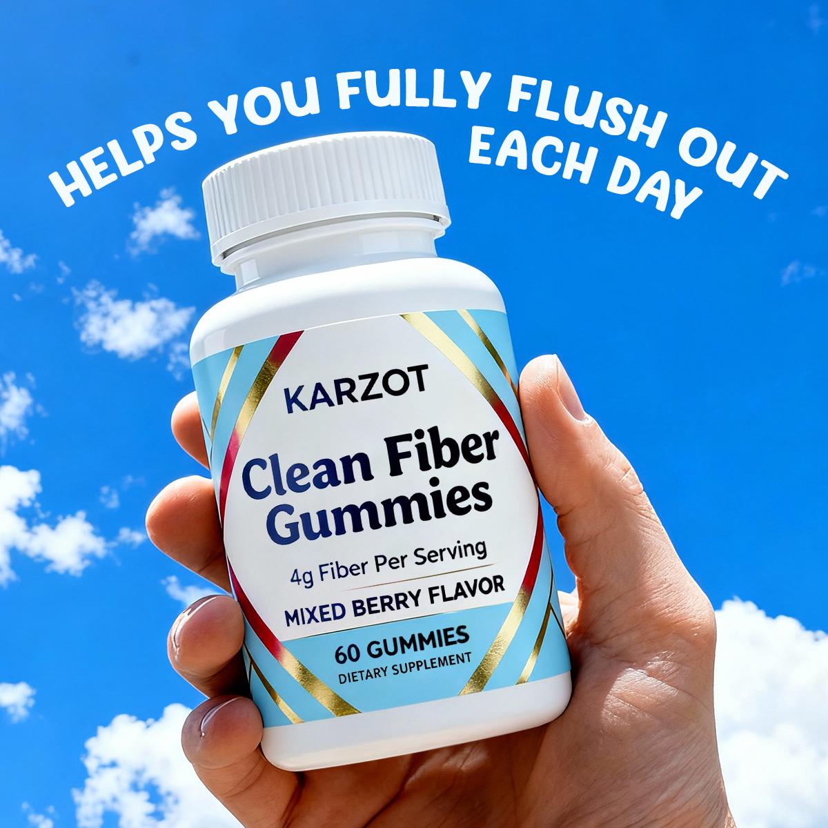 Karzot Clean Fiber Gummies